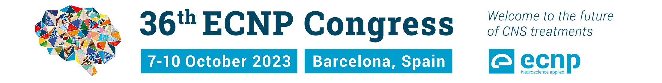 36th ECNP Congress 2023: website top banner 