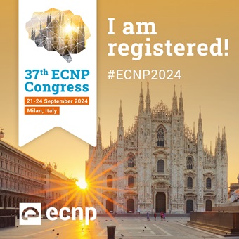 I am registered #ECNP2024