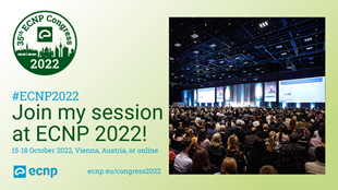 Join my session at the 35th ECNP Congress 2022