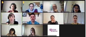 ECNP Seminars Virtual 2022: group picture of participants
