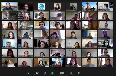 ECNP Workshop for Early Career Scientists in Europe Virtual - group picture